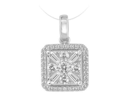 Pendentif - Or blanc 18 cts | K-Collection