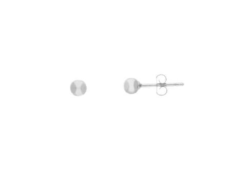 Boucles d&#039;oreilles - Or blanc 18 cts | K-Collection