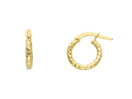 Boucles d&#039;oreilles - Or jaune 18 cts | K-Collection