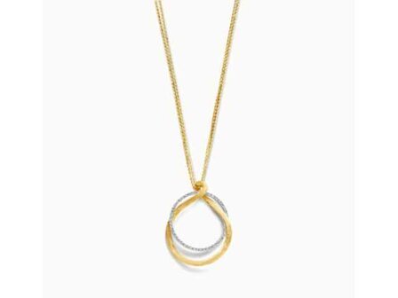 Chaine avec pendentif - Or jaune 18 cts | Femme Ador&eacute;e