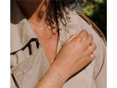 Bracelet or - Or et r&eacute;sine | Gigi Clozeau