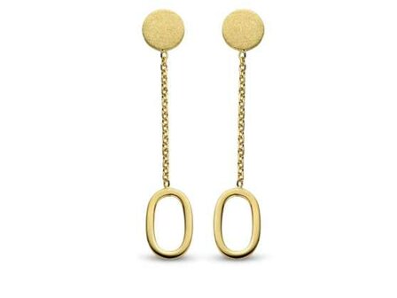 Boucles d&#039;oreilles - Or jaune 18 cts | Femme Ador&eacute;e