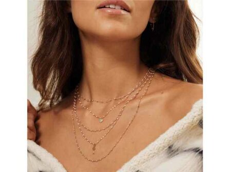 COLLIER - Or et r&eacute;sine | Gigi Clozeau