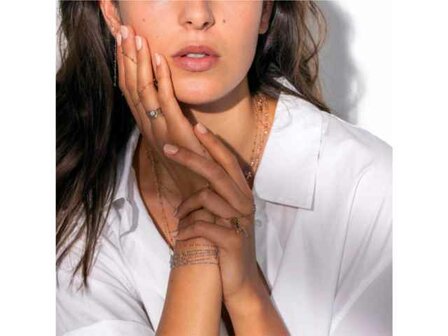 Bracelet or - Or et r&eacute;sine | Gigi Clozeau