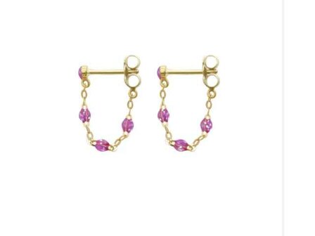 Boucles d&#039;oreilles - Or et r&eacute;sine | Gigi Clozeau