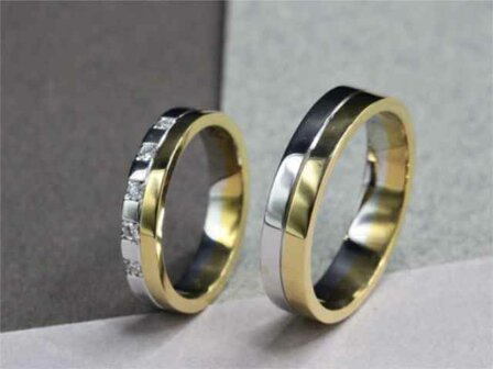 K-Cr&eacute;ations - Or bicolore 18 cts | K-Alliances