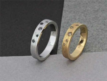 K-Cr&eacute;ations - Or blanc 18 cts