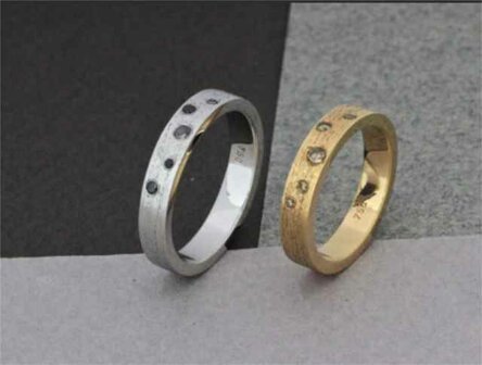 K-Cr&eacute;ations - Or blanc 18 cts