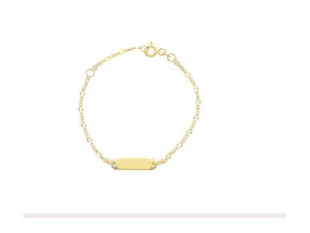 Matricules b&eacute;b&eacute; - Or bicolore 18 cts | K-Cr&eacute;ations