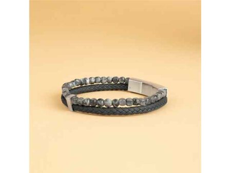 Gemini - Cuir+Pierres