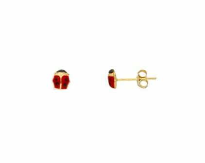 Boucles d&#039;oreilles - Or jaune 18 cts | K-Cr&eacute;ations