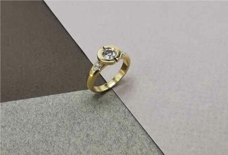 K-Cr&eacute;ations - Or jaune 18 cts