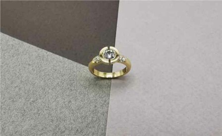 K-Cr&eacute;ations - Or jaune 18 cts