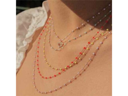COLLIER - Or et r&eacute;sine | Gigi Clozeau
