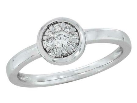 Bagues 1 - Or blanc 18 cts