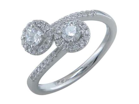 Bagues 1 - Or blanc 18 cts | K-Collection