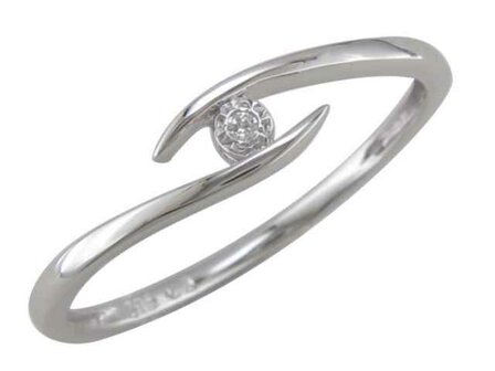 Bagues 4 - Or blanc 18 cts | K-Collection