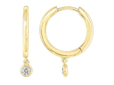 Boucles d&#039;oreilles - Or jaune 18 cts | K-Collection