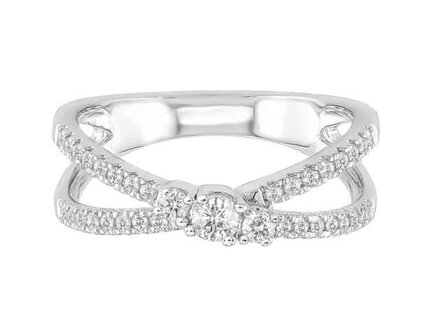 Bagues 2 - Or blanc 18 cts | K-Collection