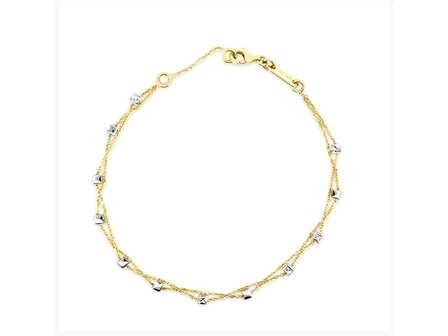 Bracelet or - Or bicolore 18 cts | Femme Ador&eacute;e