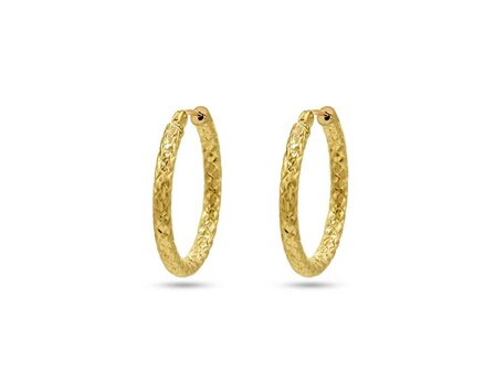 Boucles d'oreilles - Or jaune 18 cts | K-Collection