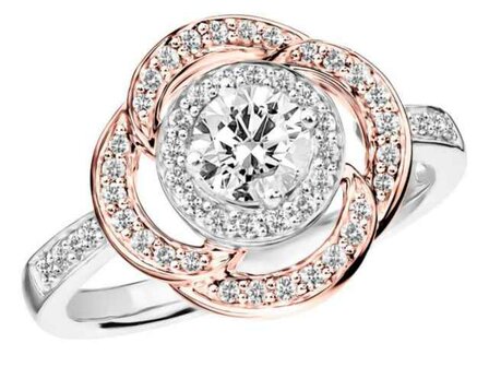 Bagues 4 - Or bicolore 18 cts | K-Collection