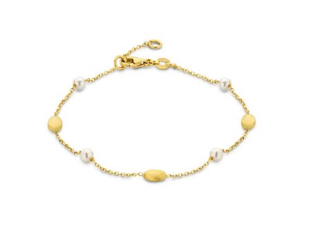 Bracelet or - Perle+or jaune | Femme Ador&eacute;e