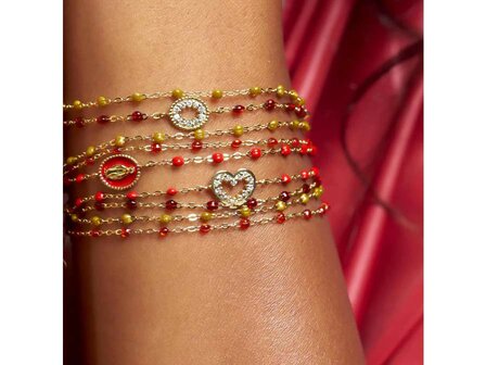 Bracelet or - Or et r&eacute;sine | Gigi Clozeau