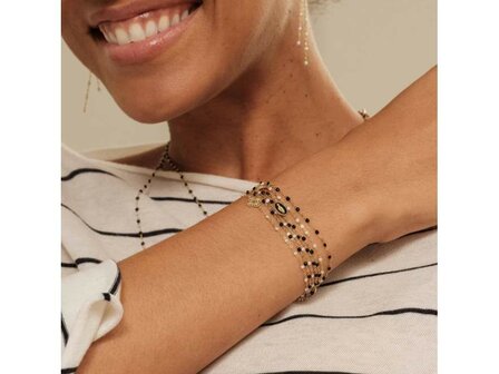 Bracelet or - Or et r&eacute;sine | Gigi Clozeau