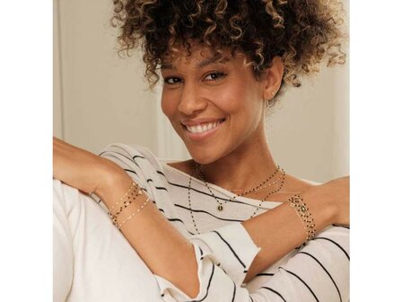 Bracelet or - Or et r&eacute;sine | Gigi Clozeau