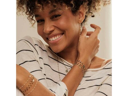 Bracelet or - Or et r&eacute;sine | Gigi Clozeau