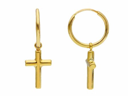 Boucles d'oreilles - Or jaune 18 cts | K-Collection