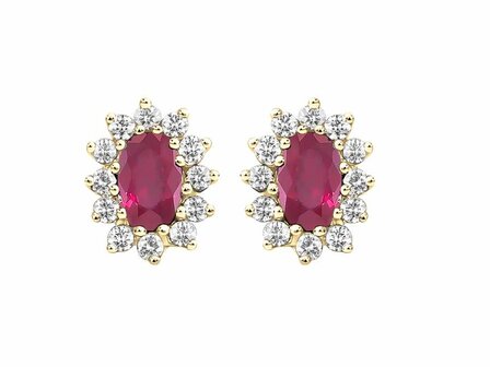 Boucles d'oreilles - Or blanc 18 cts | K-Collection