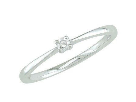 Bagues 2 - Or blanc 18 cts | K-Collection