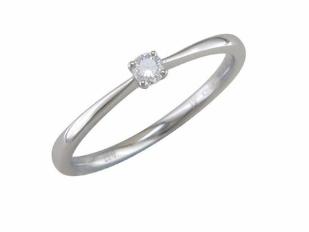 Bagues 2 - Or blanc 18 cts | K-Collection