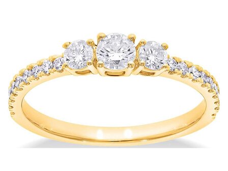 Bagues 1 - Or jaune 18 cts | K-Collection