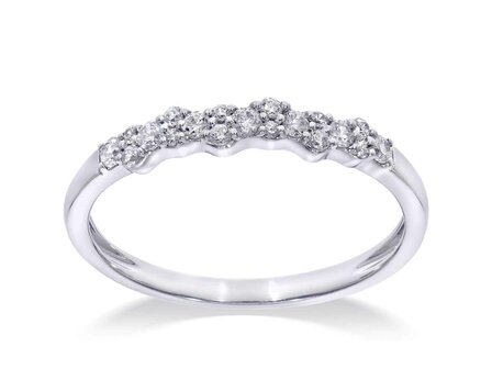 Bagues 4 - Or blanc 18 cts | K-Collection