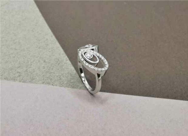 K-Créations - Or blanc 18 cts