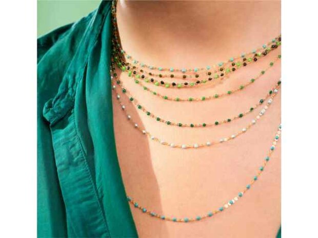 COLLIER - Or et résine | Gigi Clozeau