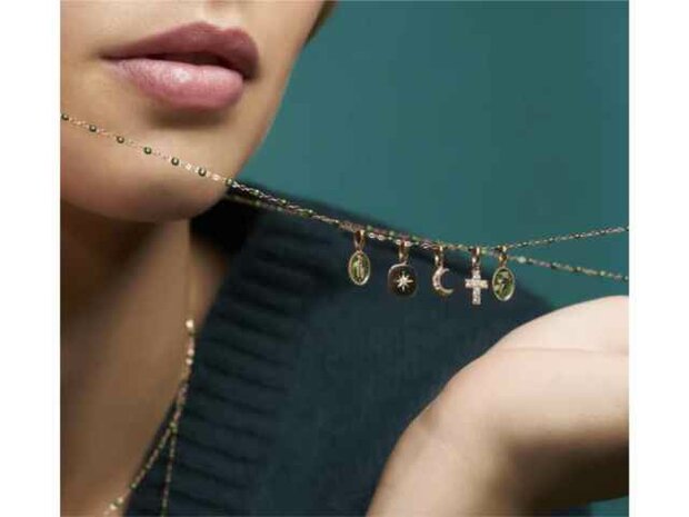 Pendentif - Or et résine | Gigi Clozeau