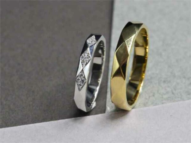 K-Créations - Or blanc 18 cts | K-Alliances