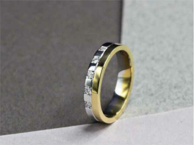 K-Créations - Or bicolore 18 cts | K-Alliances