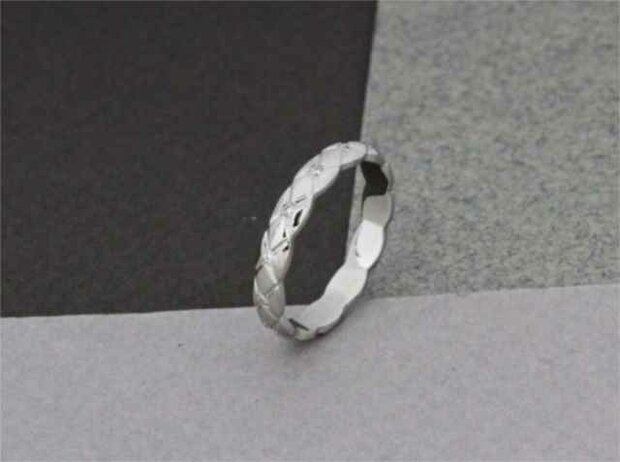 K-Créations - Or blanc 18 cts | Alliance