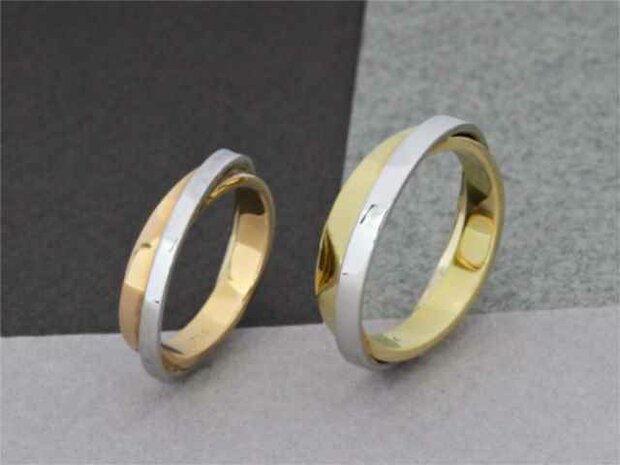 K-Créations - Or bicolore 18 cts | K-Alliances