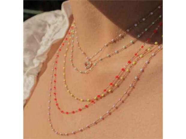 COLLIER - Or et résine | Gigi Clozeau