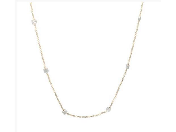 Chaîne - Or bicolore 18 cts | K-Collection