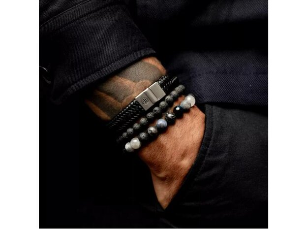 Rebel&Rose - Cuir+Argent