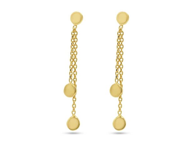 Boucles d'oreilles - Or jaune 18 cts | buffilor