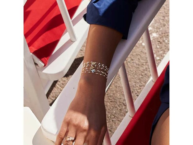 Bracelet or - Or et r&eacute;sine | Gigi Clozeau