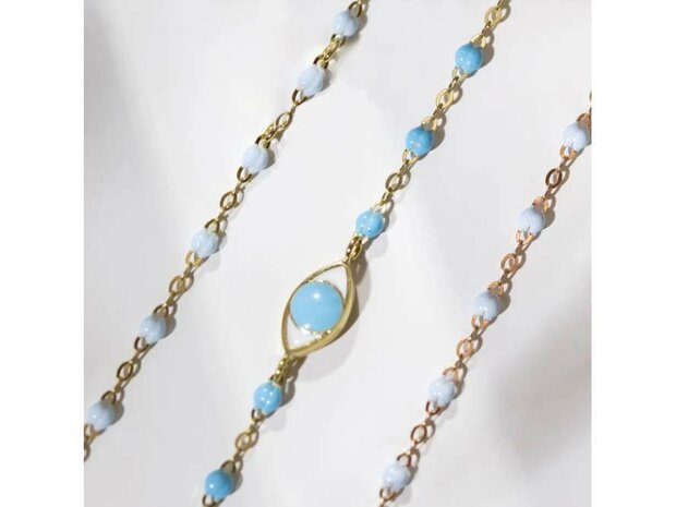 Bracelet or - Or et r&eacute;sine | Gigi Clozeau